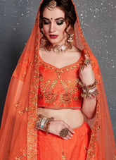 Silk Lehenga Choli