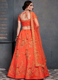 Silk Lehenga Choli