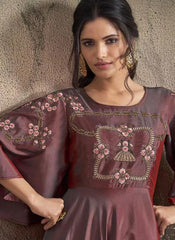 Party Wear Gown Girl