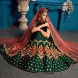 Green Lehenga For Mahendi
