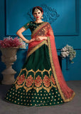 Green Lehenga For Mahendi