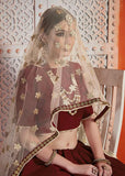 Maroon Zari Work Silk Fancy Lehenga