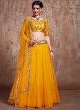Net Lehenga
