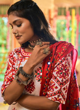 Off White embroidery lehenga choli