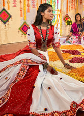 Navratri Special Cotton Embroidered Lehenga