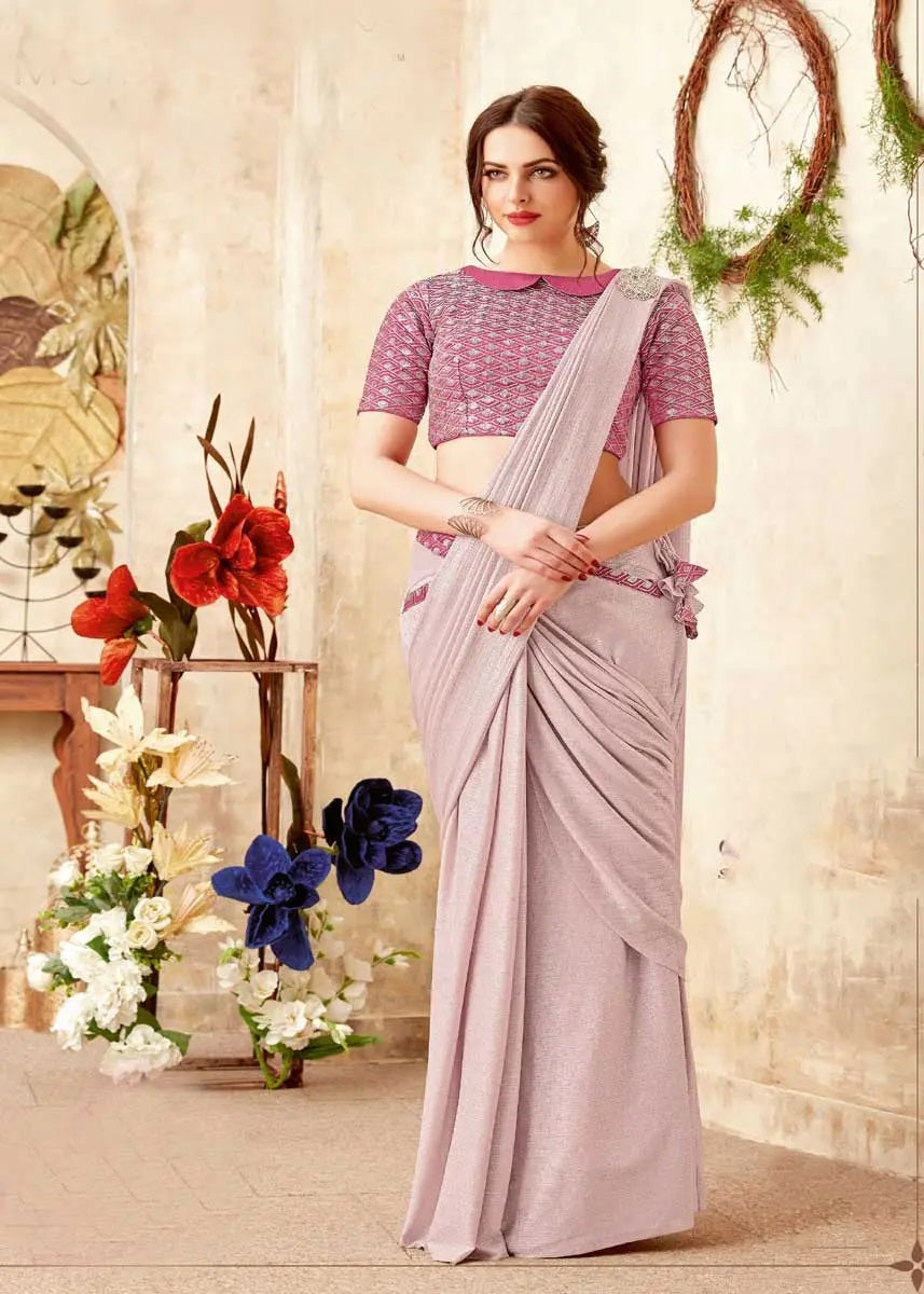 Party Wear Saree For Unmarried Girl