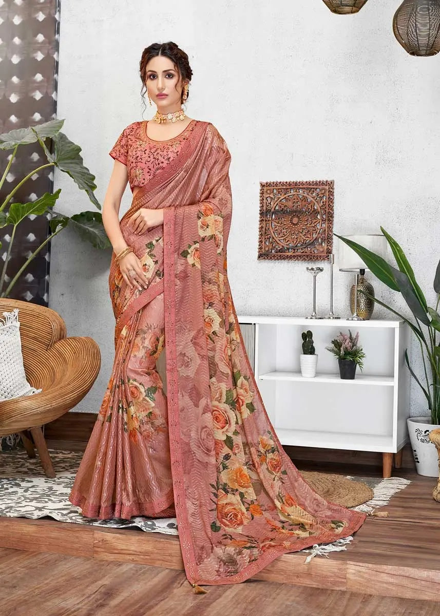 Georgette Saree