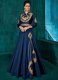 Blue Gown For Wedding