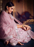 Sharara in baby pink