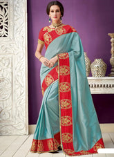 Silk Party Wear Saree