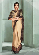 Saree With Border Designs