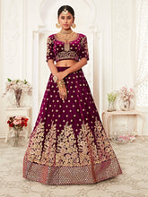 Light Purple Bridal Lehenga