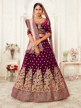 Light Purple Bridal Lehenga