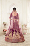 Light Purple Bridal Lehenga