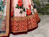 Print Lehenga