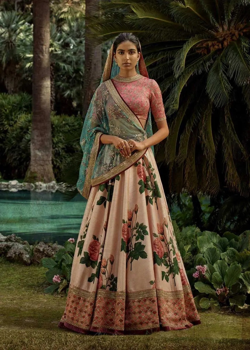 Print Lehenga