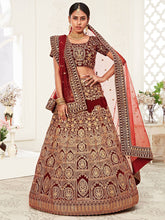 Wedding Red Bridal Lehenga