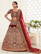 Wedding Red Bridal Lehenga