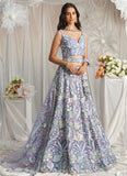 Mauve wedding lehenga