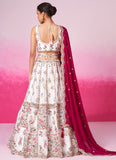 Sequins Work Lehenga with 3.5 Meter Flair for Weddings