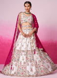 Sangeet Lehenga Set with Blouse Dupatta Latkan