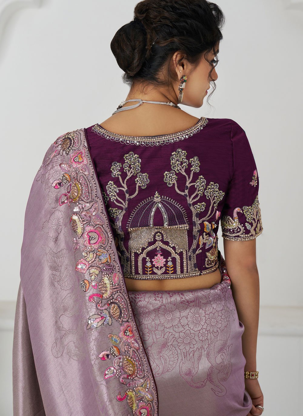 Pure Dola viscose silk with luxurious fall