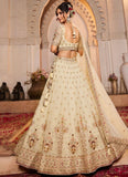 Moti and Sequins Embroidered Lehenga