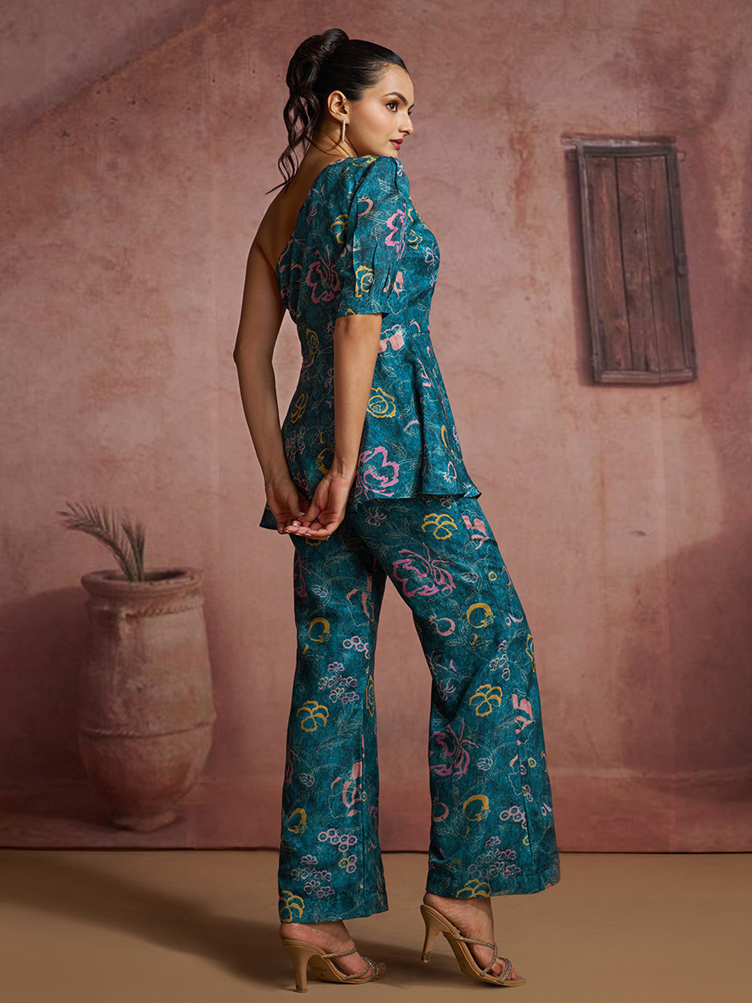 Luxury Designer Blue Co-Ord Set for Party & Festive Wear