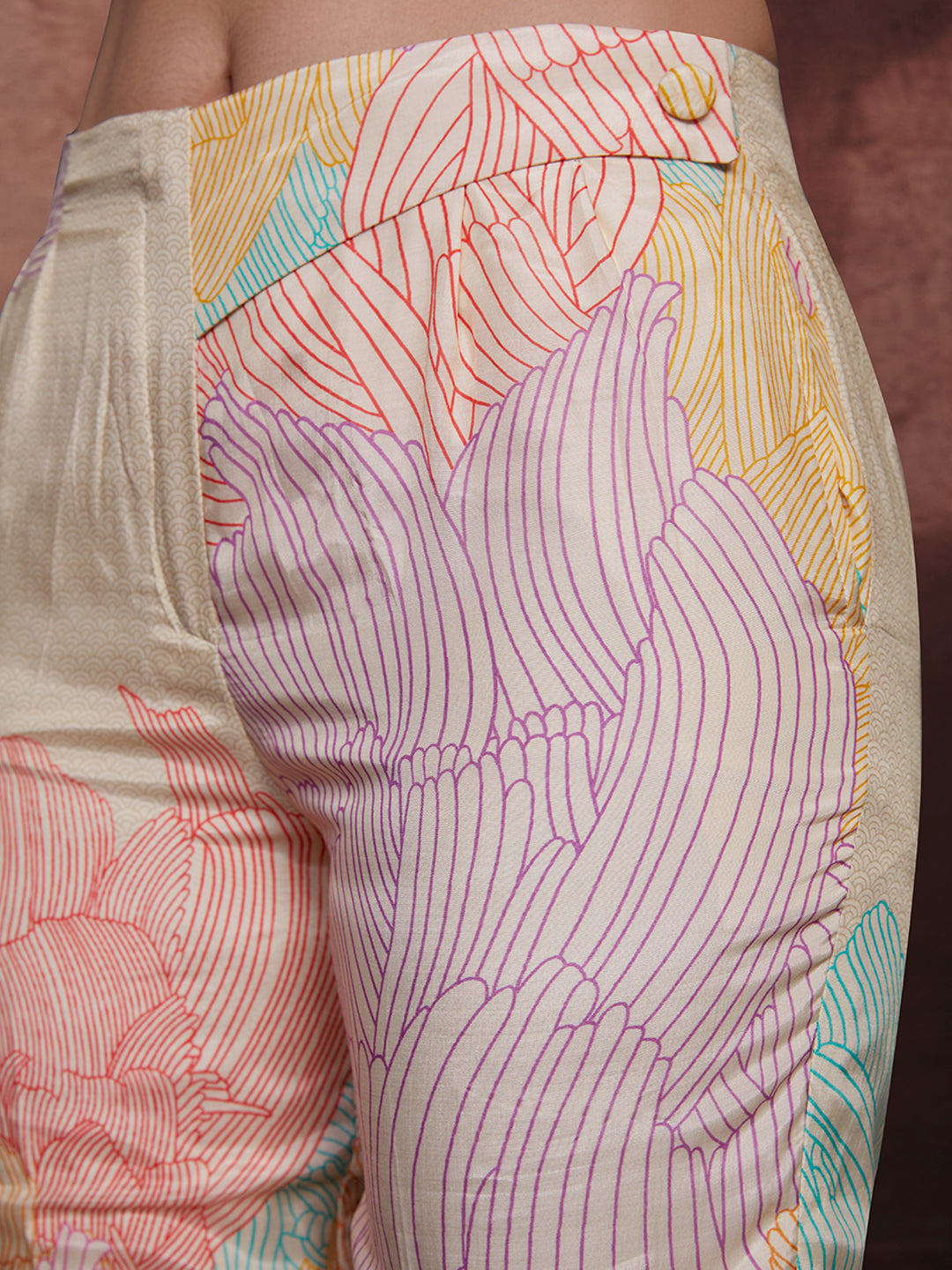 Classic Designer Pure Muslin Silk Co-Ord Set for Elegant Wear