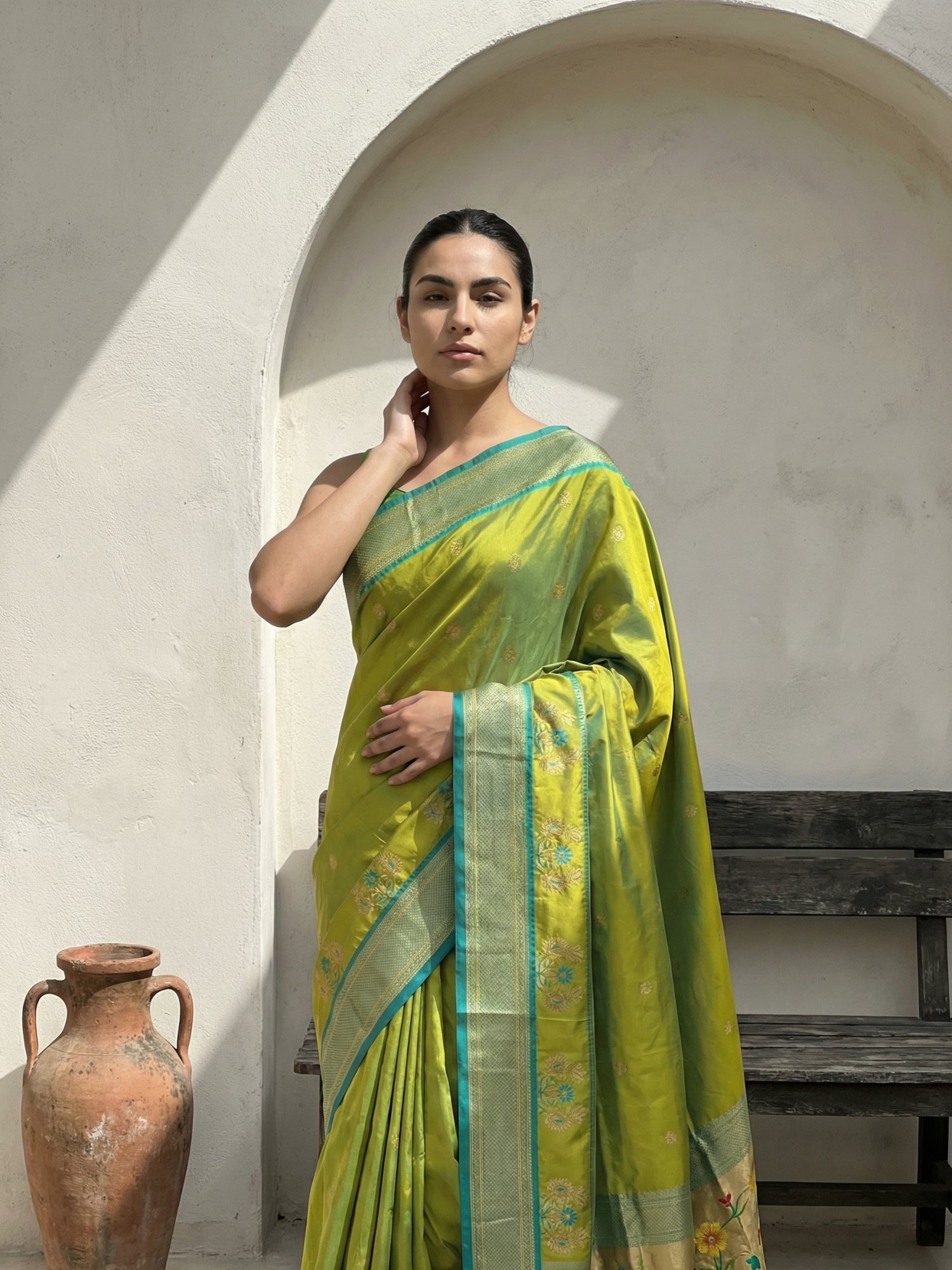 designer soft silk saree perfect for parties and weddings