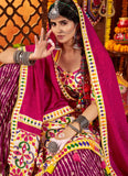 Viscose cotton lehenga with 9-meter flair