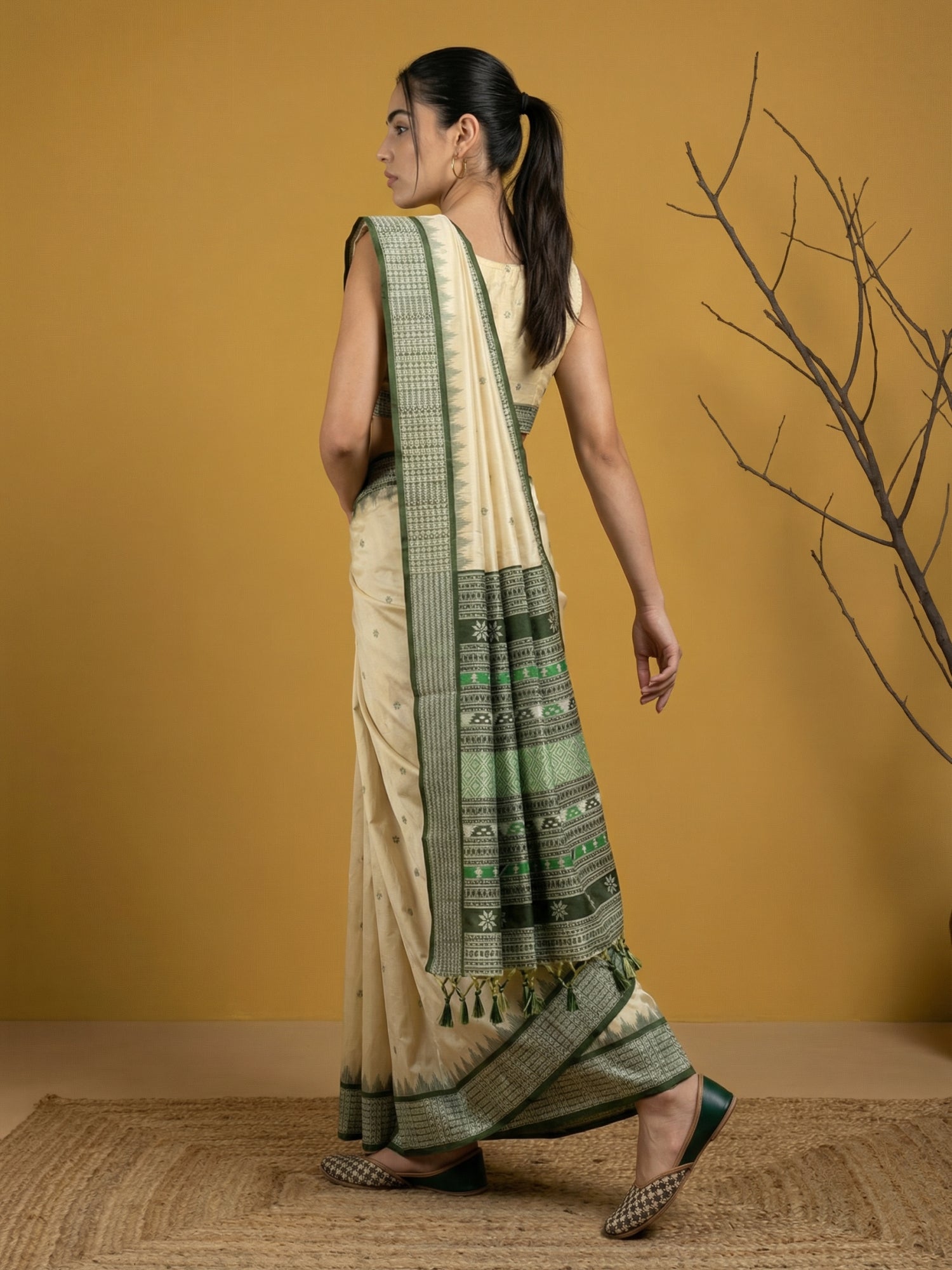 designer bottle green saree perfect for weddings and celebrations