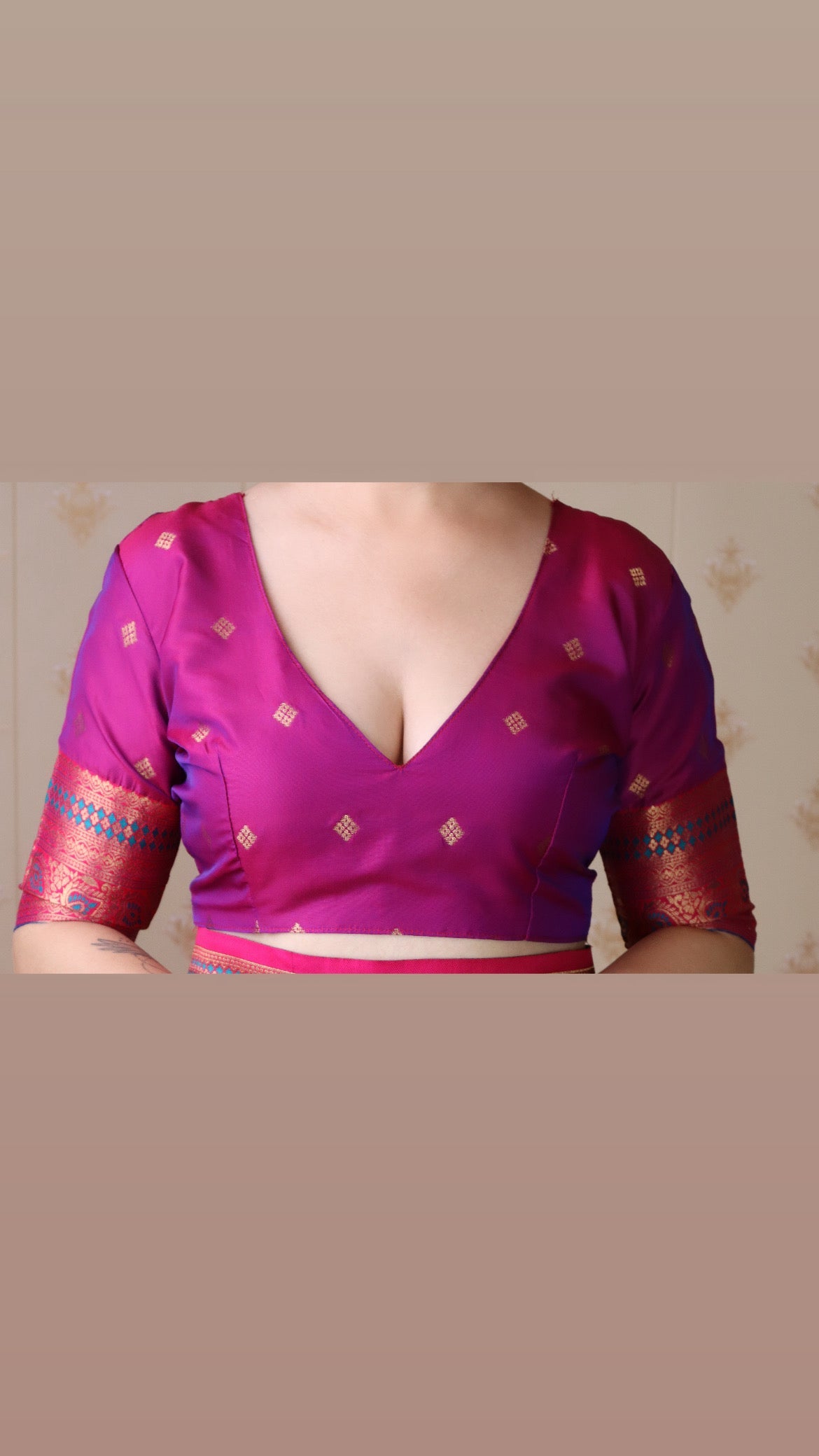 Green Soft Silk Banarasi ZigZag Meenakari Zari Woven Saree
