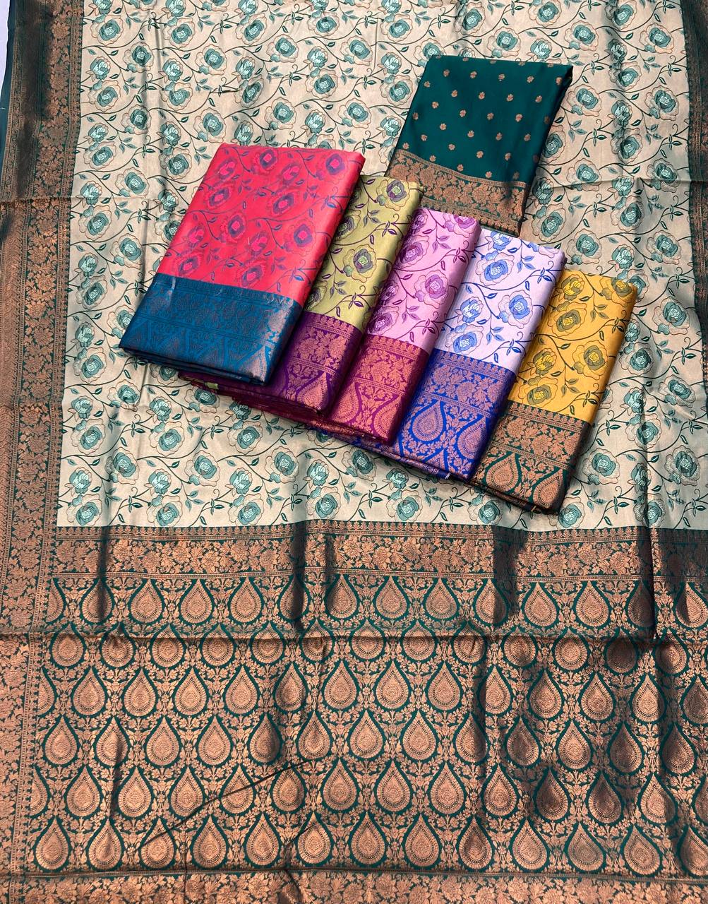 Versatile Purple Soft Kanjivaram Silk Traditional Saree