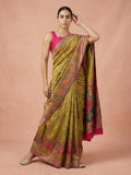 traditional meenakari saree with elegant woven craftsmanship