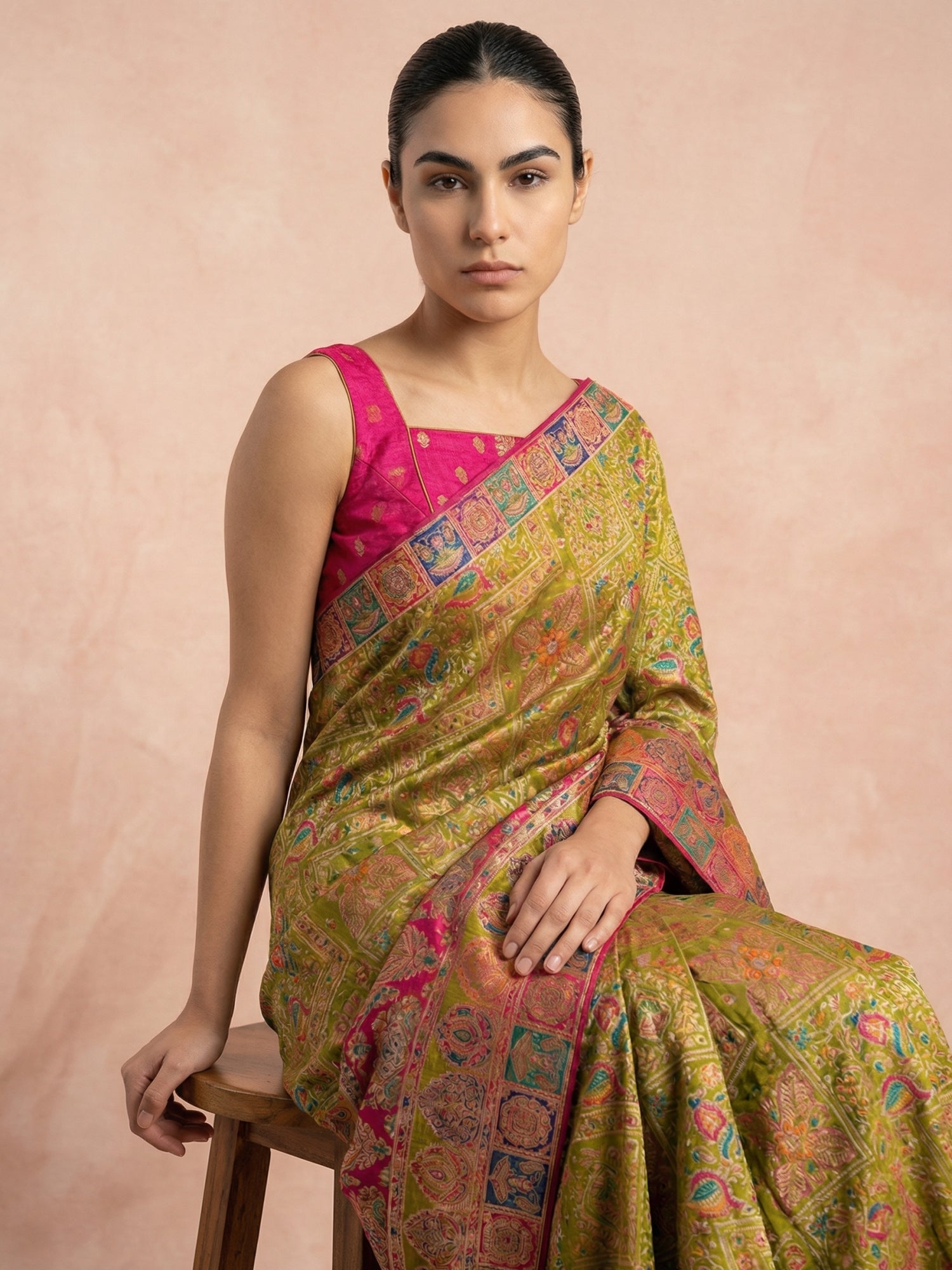 luxury viscose silk saree perfect for weddings and festive celebrations