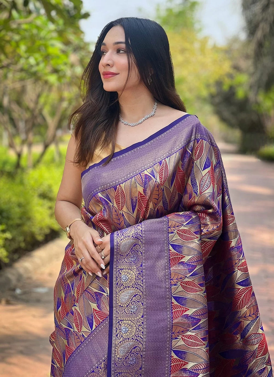 Pure Kanchipattu silk fabric