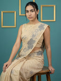 festive cotton saree with soft texture and graceful drape