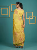 lightweight muga cotton saree with graceful ethnic design
