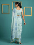 lightweight muga cotton saree with graceful ethnic design