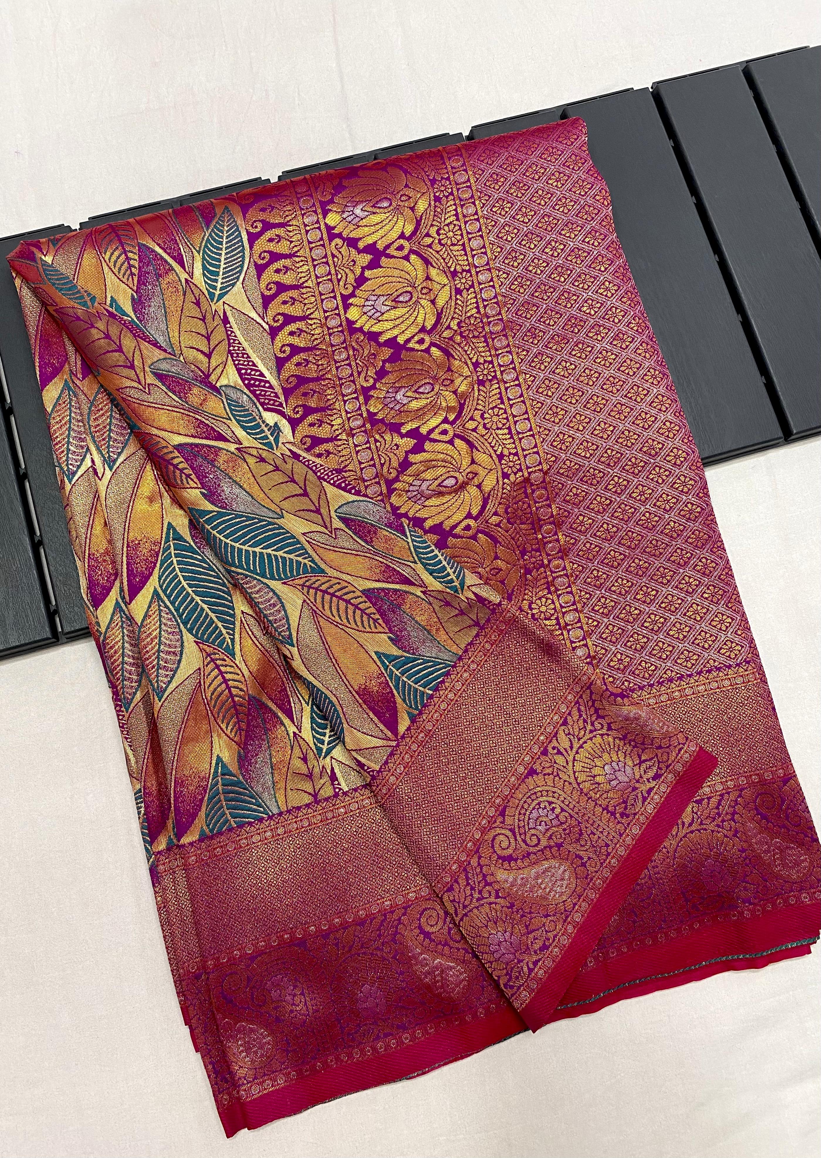 South Indian wedding saree