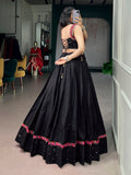 Black Color Cotton Co-ord Set