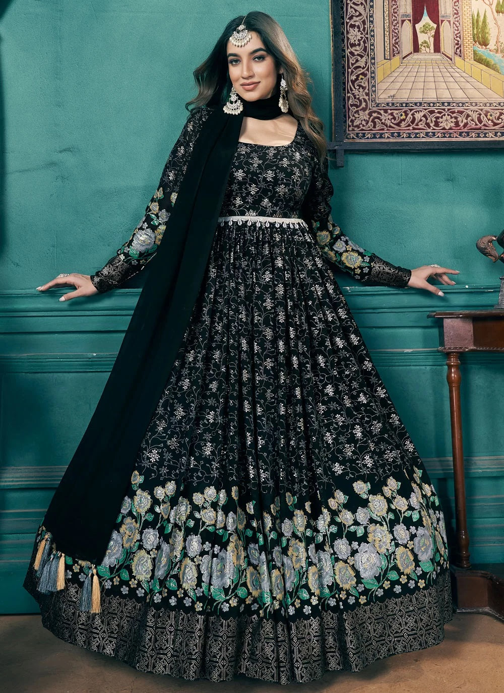 Anarkali gown readymade hotsell