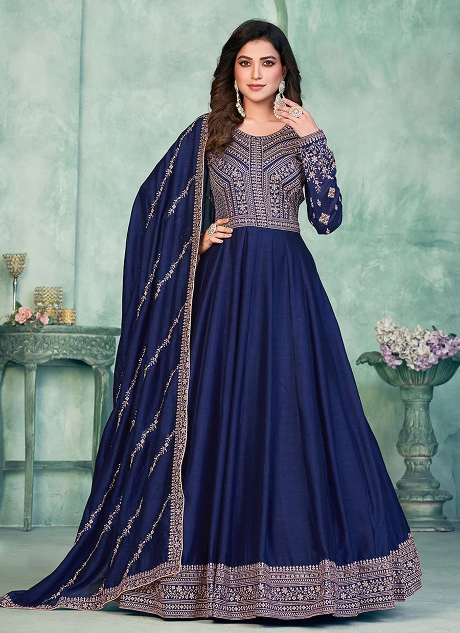 Traditional Anarkali Outfit