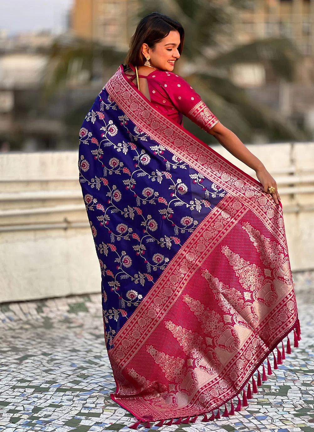 Banarasi Silk Sarees | Festive Wear Sarees | Zari Woven Saree Collection