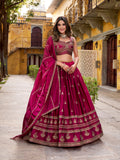 rangoli lehenga pink