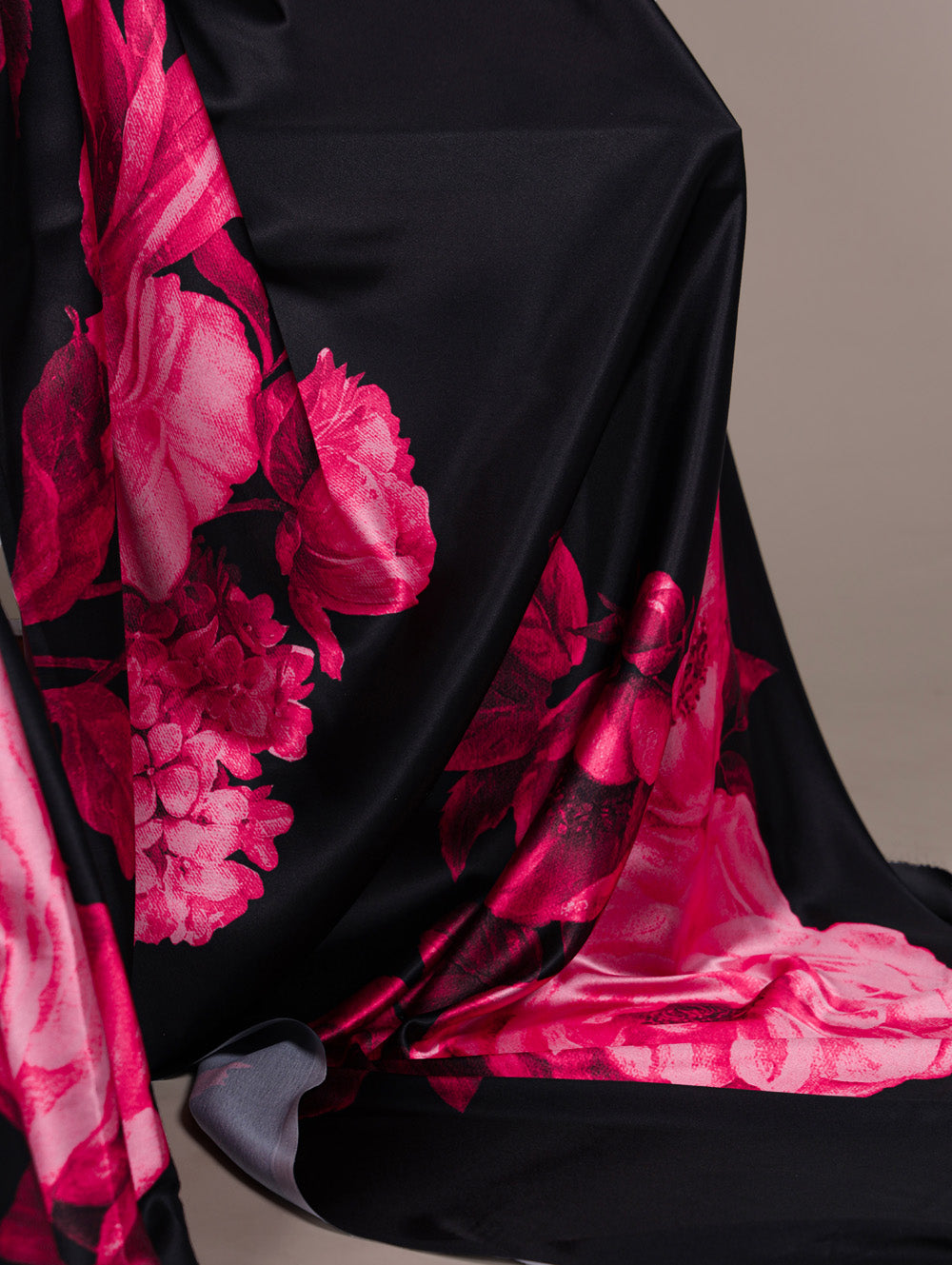 Floral printed saree for weddings