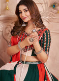 Festive viscose cotton chaniya choli with 10 meter flair for Navratri