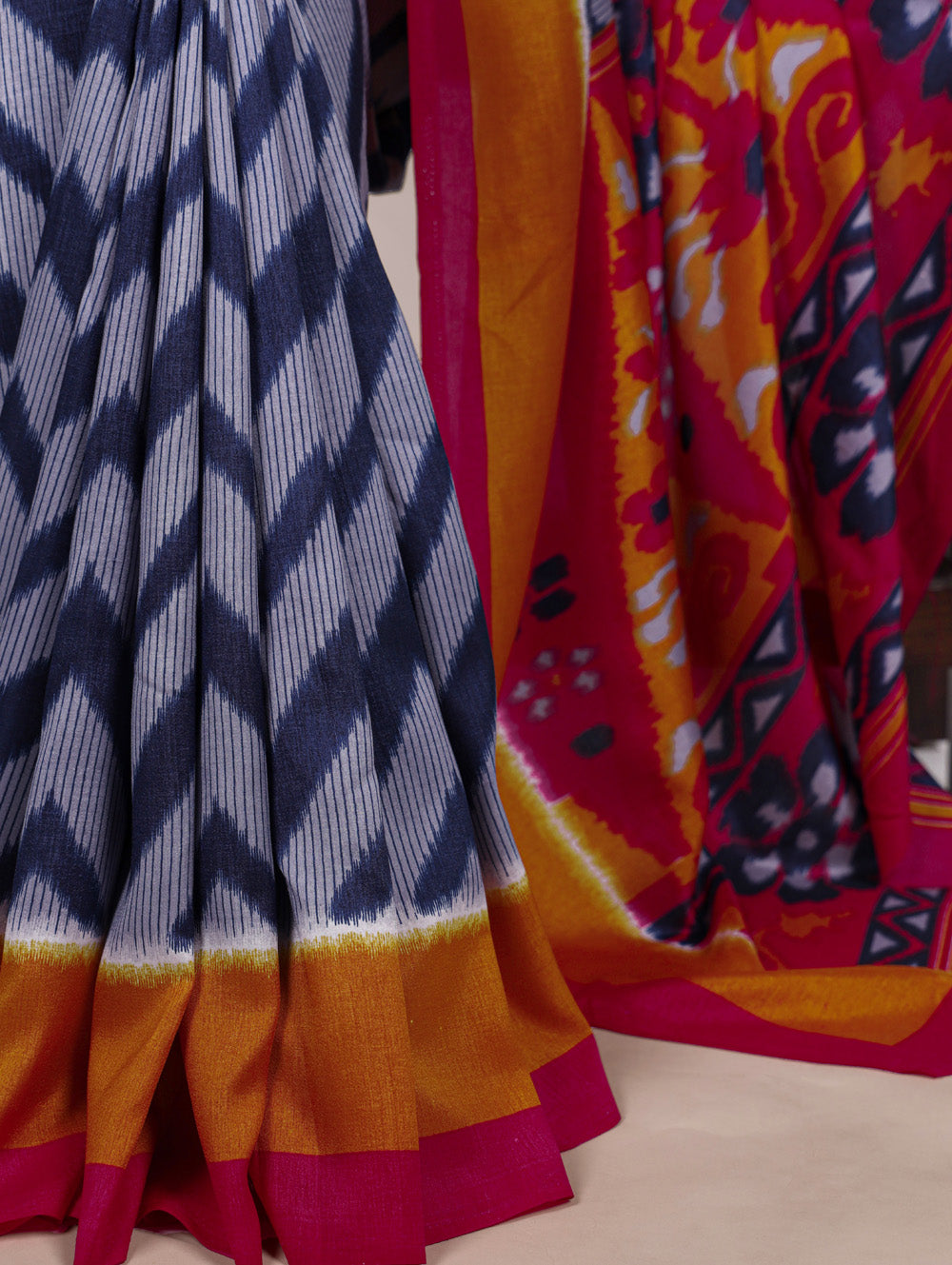 Party wear tasar silk saree