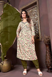 Exclusive Alia Cut Rayon Hand Work Readymade Suit With Pocket In Pant